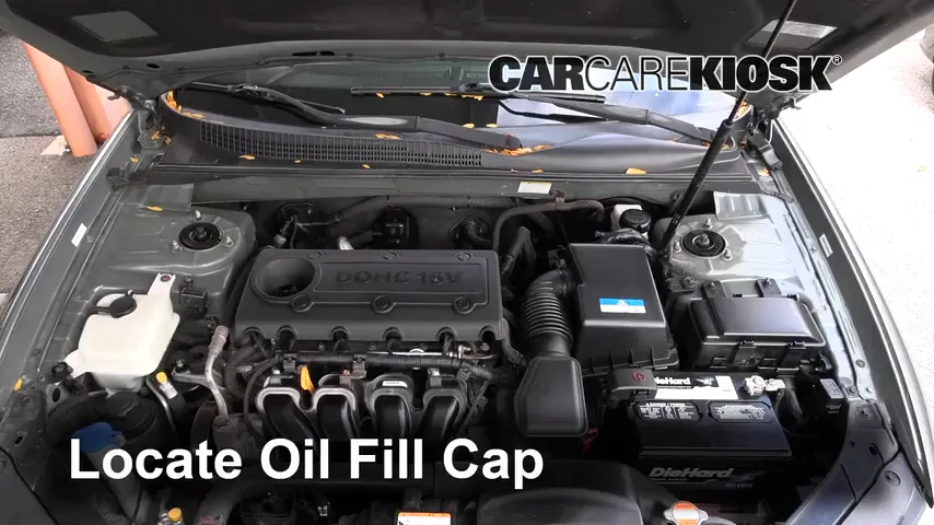 2010 Hyundai Sonata GLS 2.4L 4 Cyl. Oil